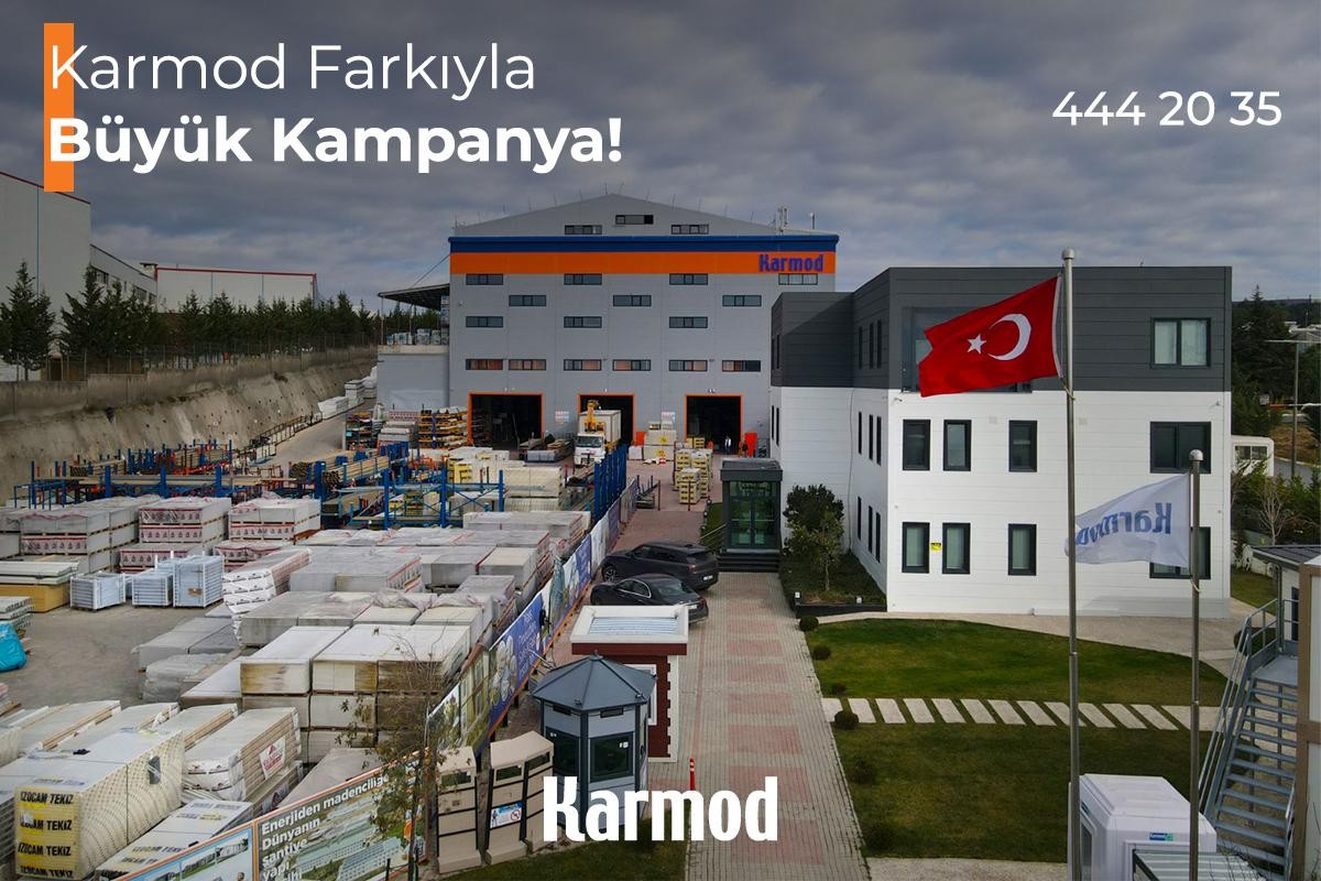 Prefabrik Ev ve Çelik Konstrüksiyon Ev Fiyatların’da Karmod’dan Büyük Kampanya!