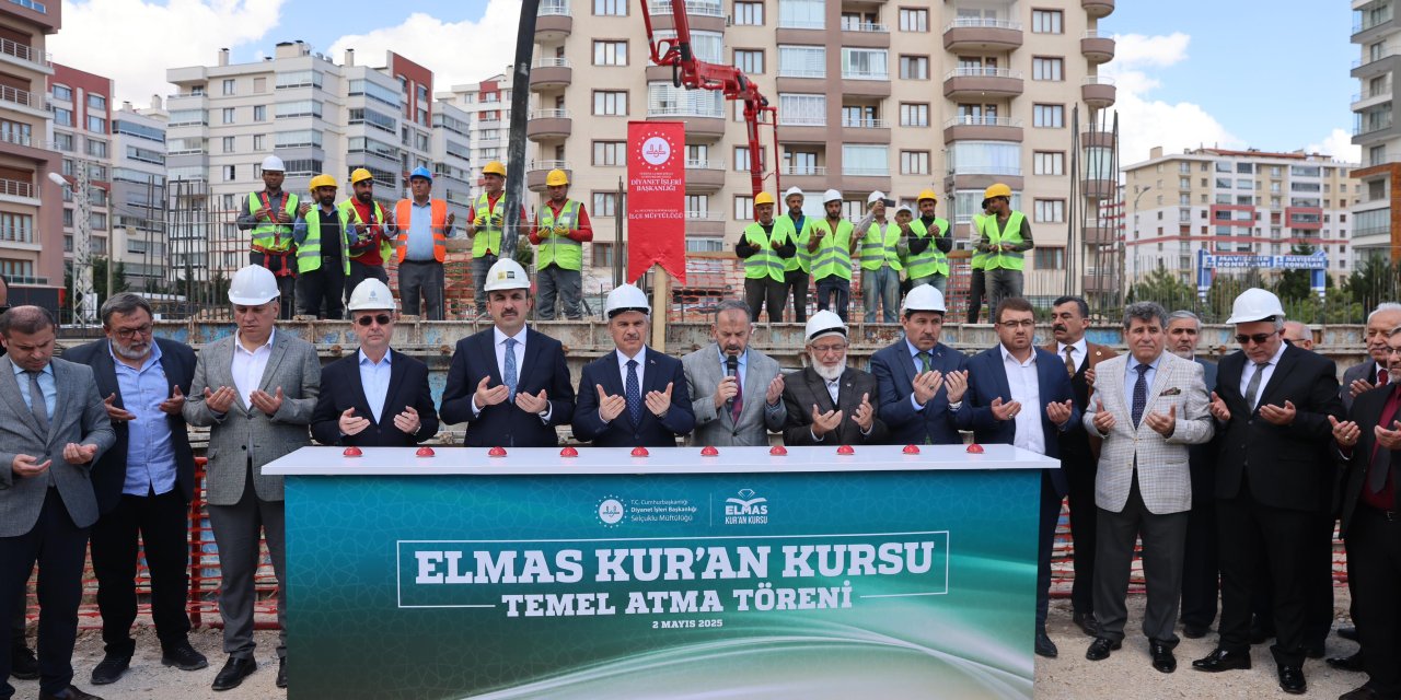 Konya’da binlerce hafız yetiştiren Kur'an kursu yenileniyor. Temeli atıldı