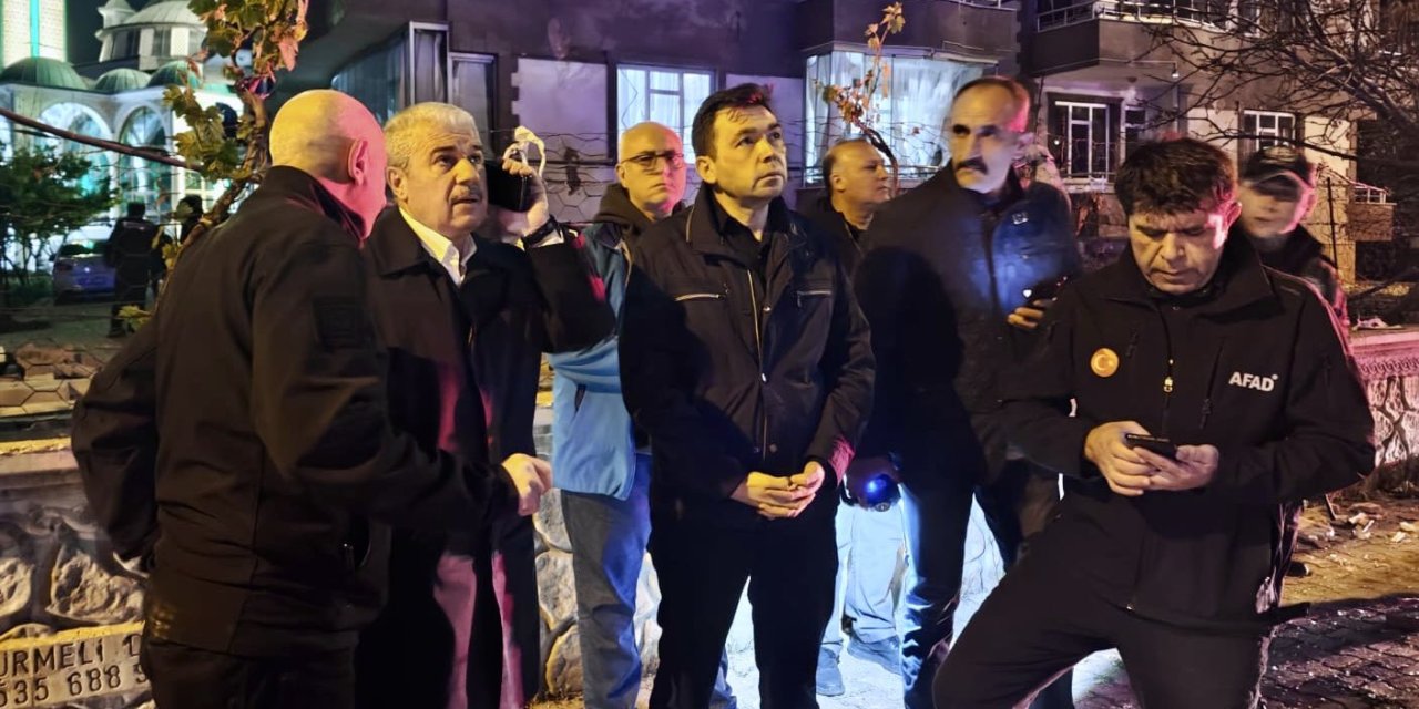 Konya'da doğal gaz patlaması