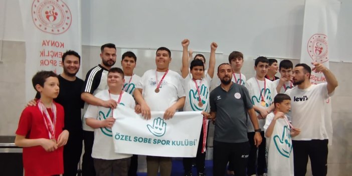 SOBE Spor Kulübü yüzmede madalyaları topladı