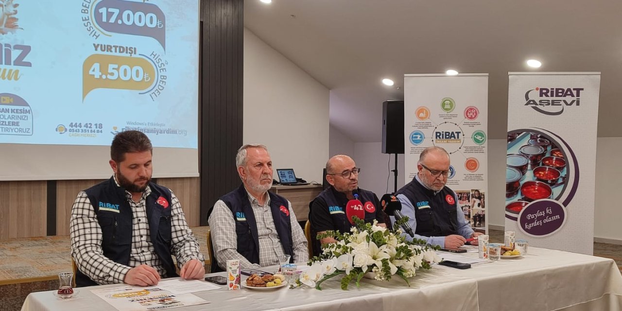 Ribat, kurban hisse bedelini belirledi