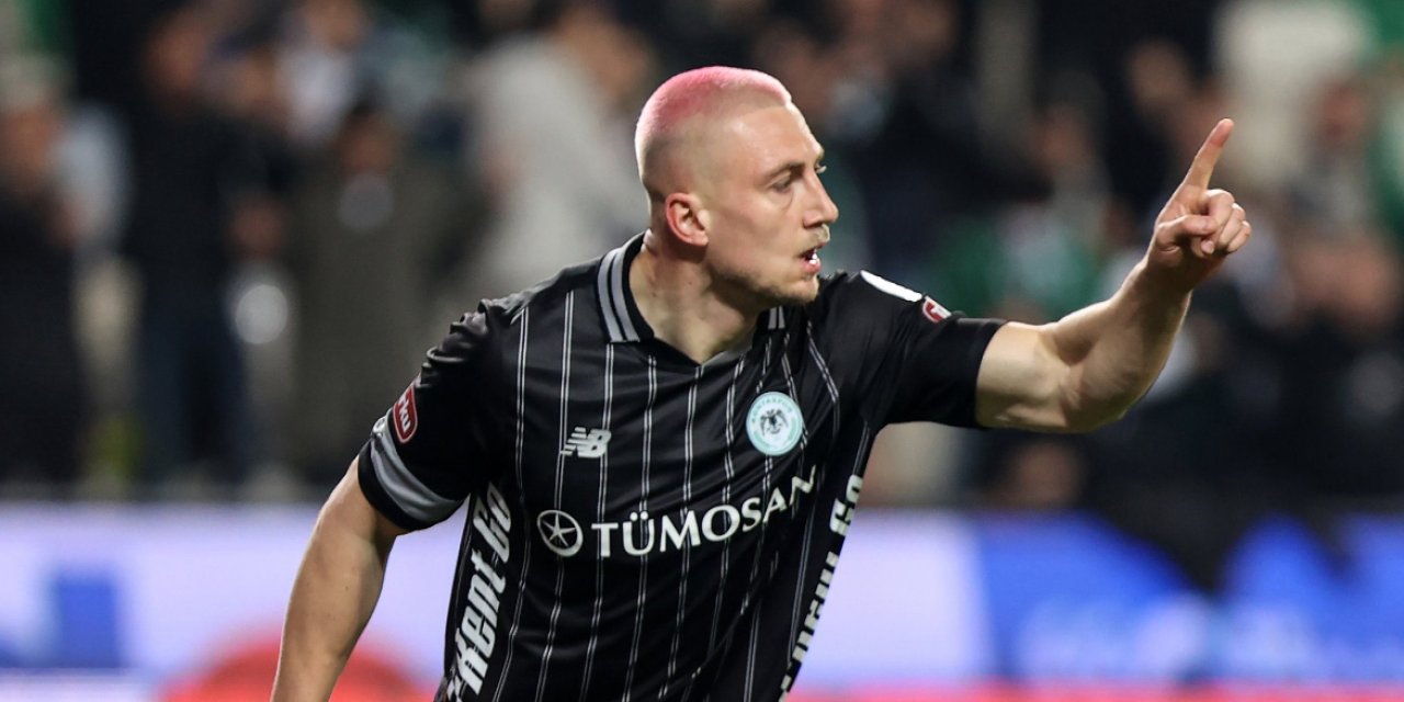 Konyaspor’da Blaz Kramer’de sessizlik sürüyor! 4 Maçtır gol atamıyor