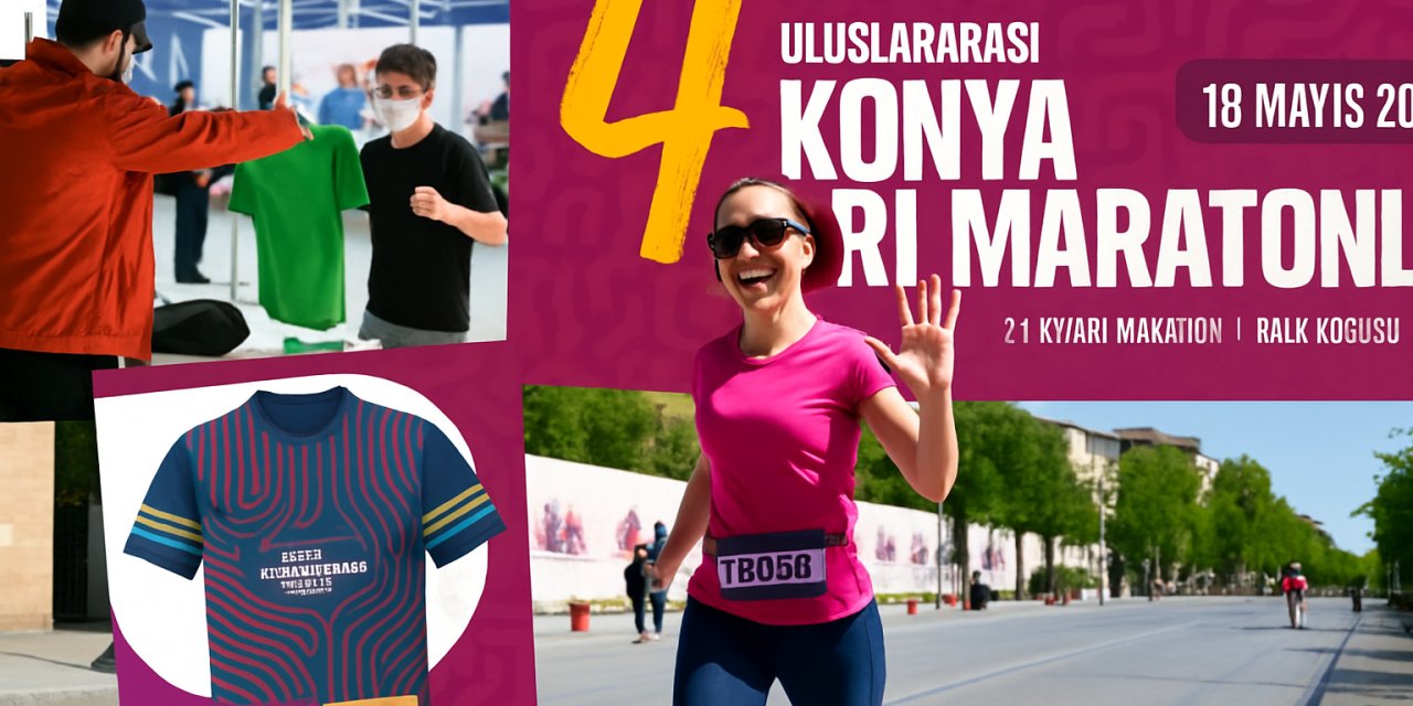 Konya Yarı Maratonu için geri sayım sürüyor. Buradan kayıt yaptırılanlar bin TL’lik ücretten kurtulacak