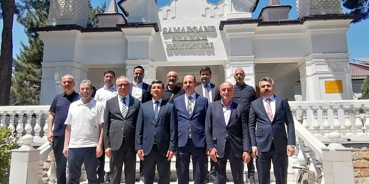 Konya’dan Semerkant’a tarihi ziyaret: TDBB Başkanı Altay'dan kritik anlaşma