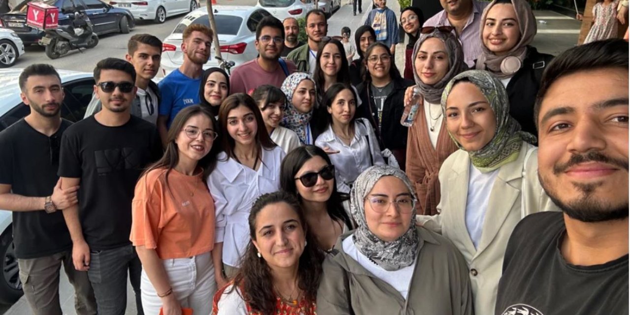 Konya'da okuyan öğrenciler Batman'a çıkarma yaptı