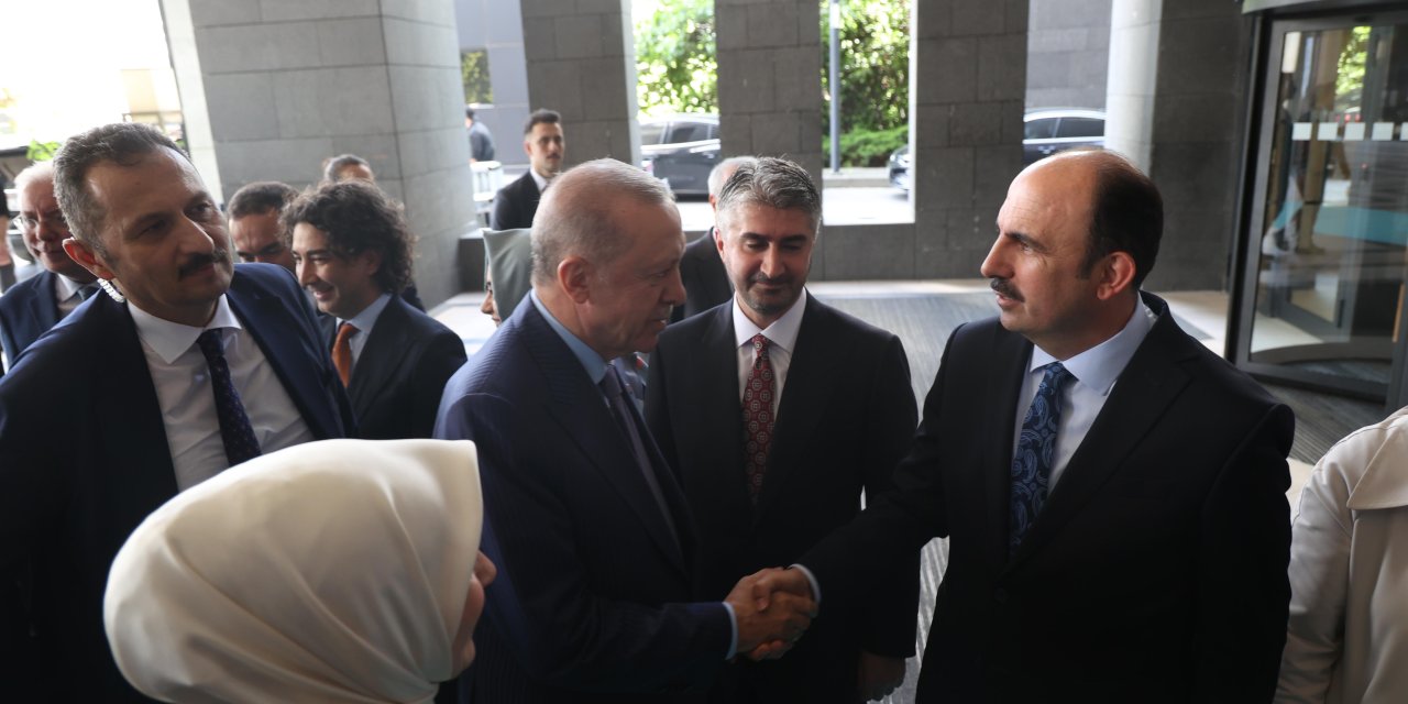 Uğur İbrahim Altay Cumhurbaşkanı Erdoğan'la bir araya geldi