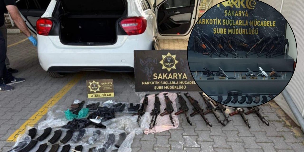 İstanbul'a giden polis memurunun kullandığı araçtan cephanelik çıktı