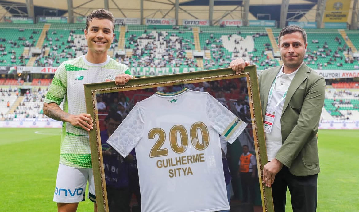 Kaptan Guilherme, Konyaspor formasıyla 200. maçına çıktı