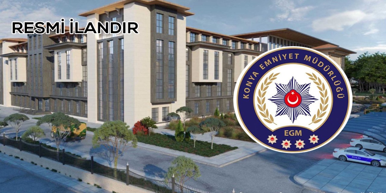 Konya Emniyet Müdürlüğü gıda hizmeti alımı yapacak