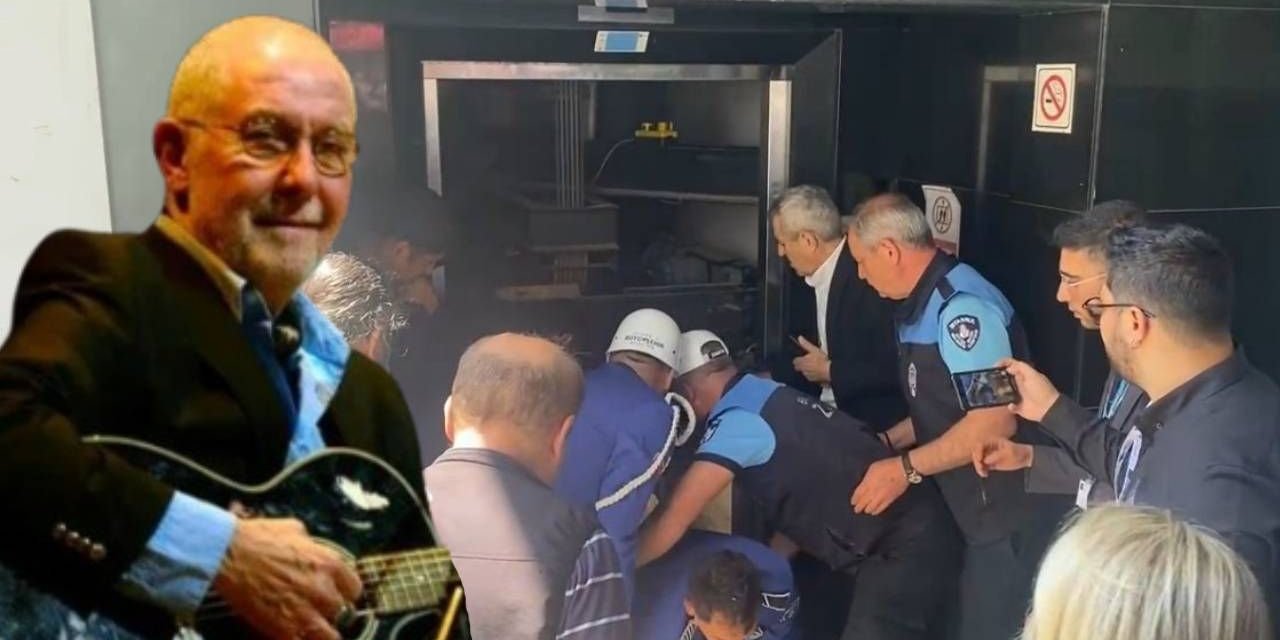 Cenaze ile imam asansörde mahsur kaldı. İlhan Şeşen’in cenaze töreninde kriz