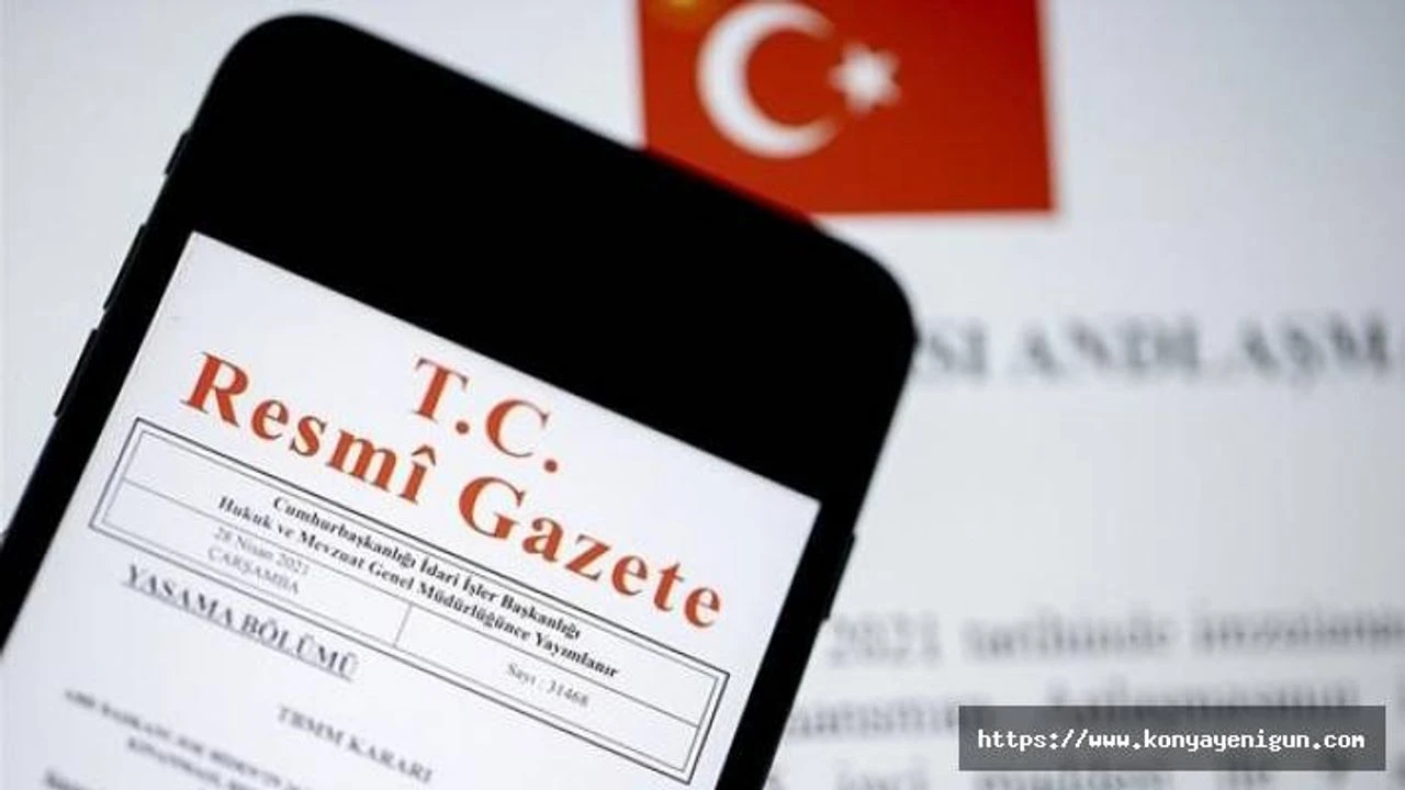 Resmi Gazete'de yayımlandı. Konya'da 4 ilçenin kaymakamı değişti