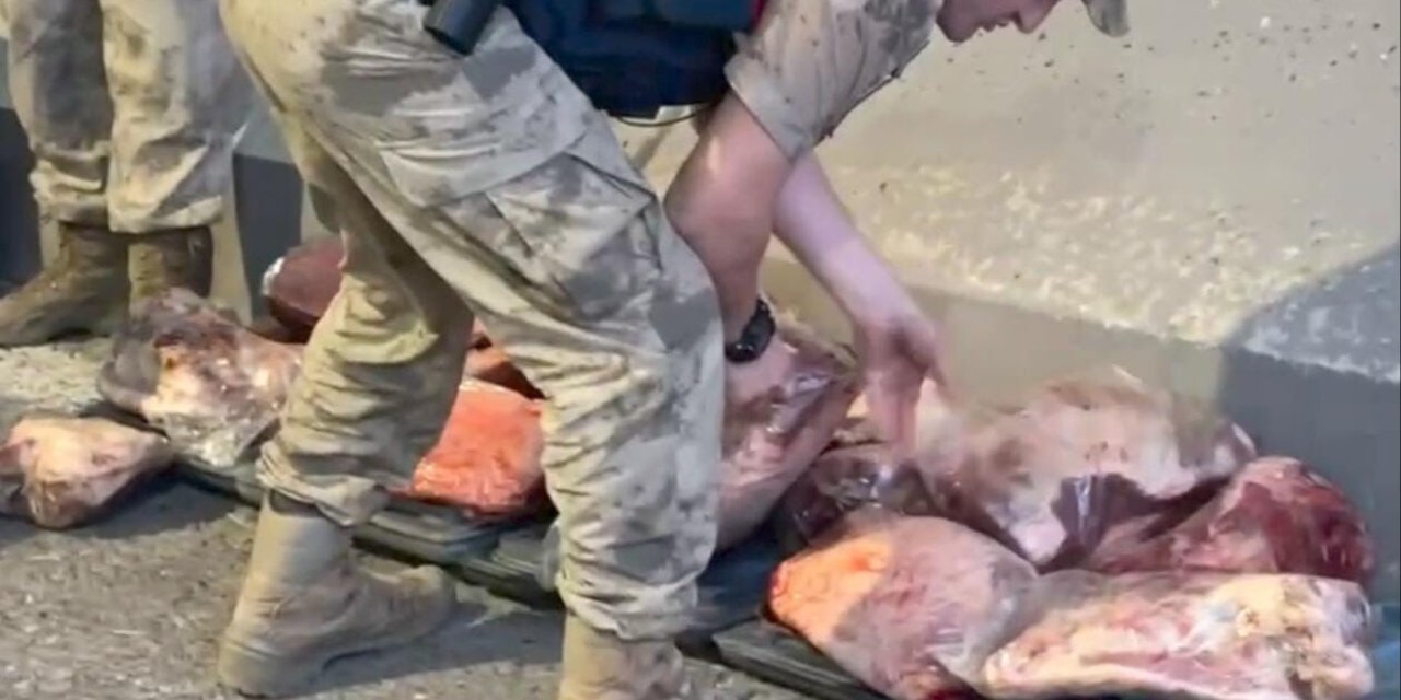 Hepsini vatandaşa yedireceklerdi! Yaklaşık 2 ton bozulmuş et