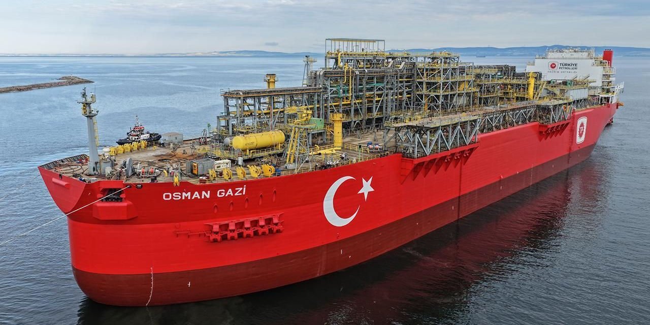 Osman Gazi geçiyor: Boğazı çift yönlü olarak kapandı