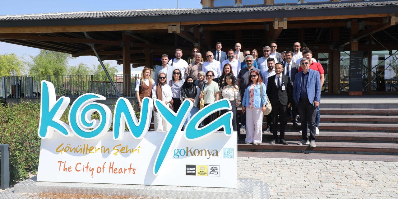 Yabancı influencerlar Konya'yı hayranlıkla tanıttı. Şehre beğeni yağdı