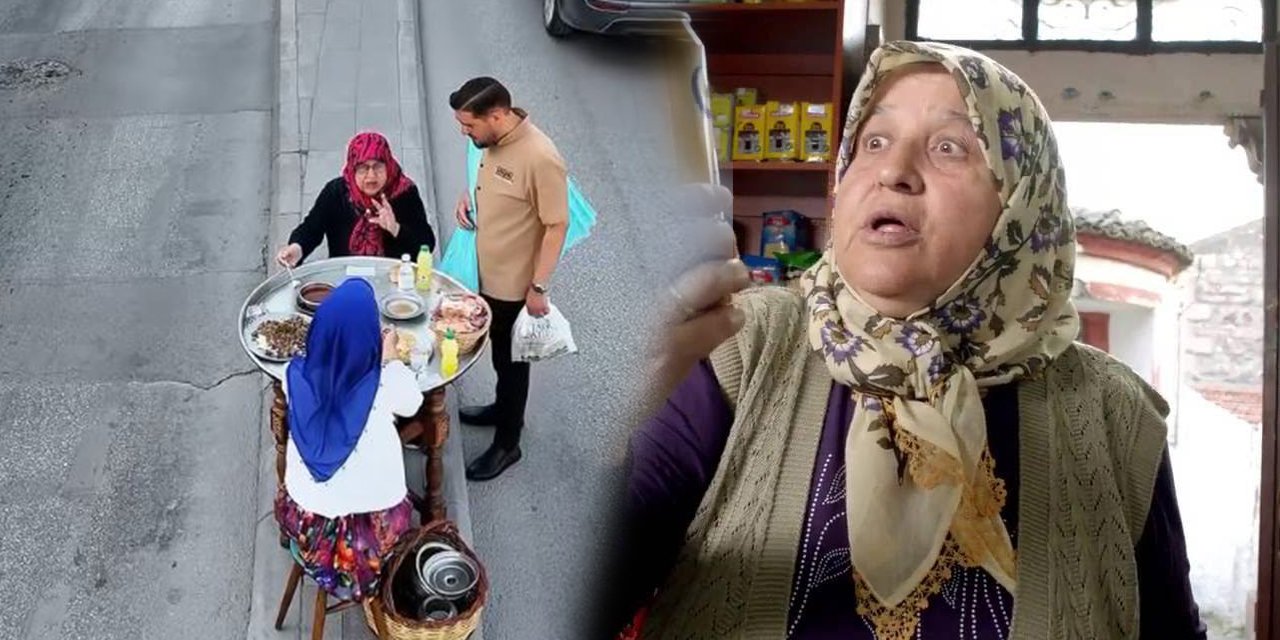 Konyalılar yolun ortasına sofrayı kurdu. Kaşık kaşık pilav yediler