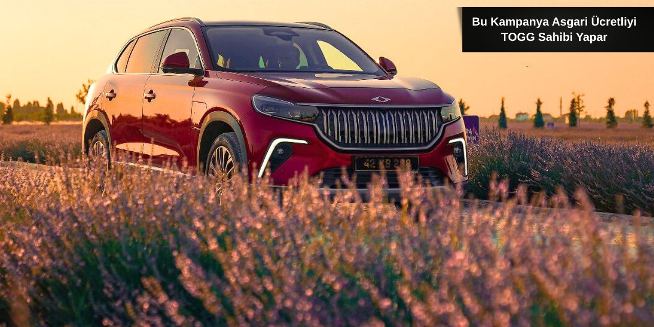 Dar gelirliye TOGG müjdesi: Elektrikli SUV haziranda faizsiz satılacak