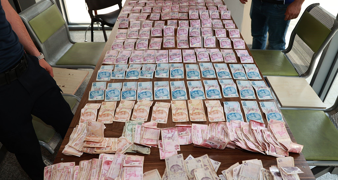 Dilencinin üzerinden çıkan para miktarı herkesi şaşırttı