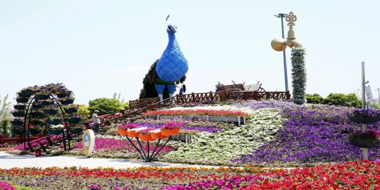 Konya'nın en renkli bahçesi bu tarihte açılıyor. Çifte bayram yaşatacak