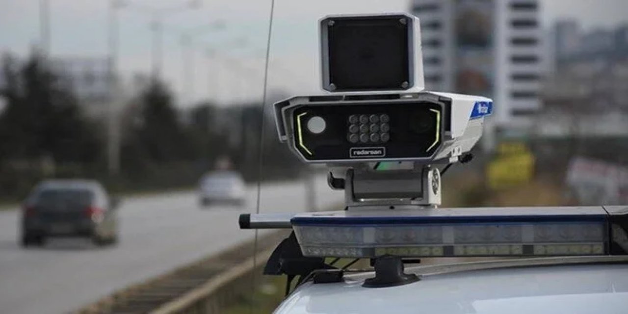Radar cezası uygulanan araçların sayısı belli oldu