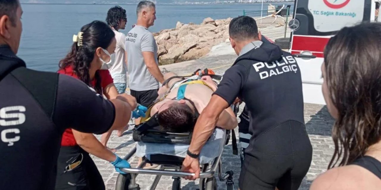 Antalya'da SUP board sırasında feci olay