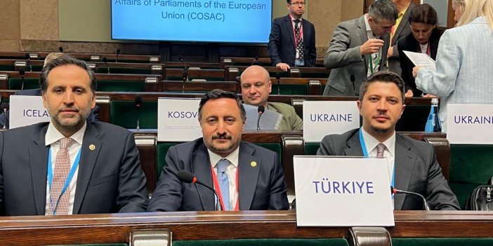 Türkiye’den AB’de Filistin için güçlü ses