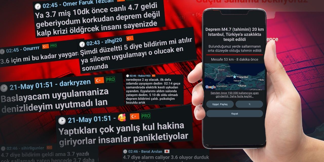 Gece yarısı binlerce insan o mesajla panik oldu