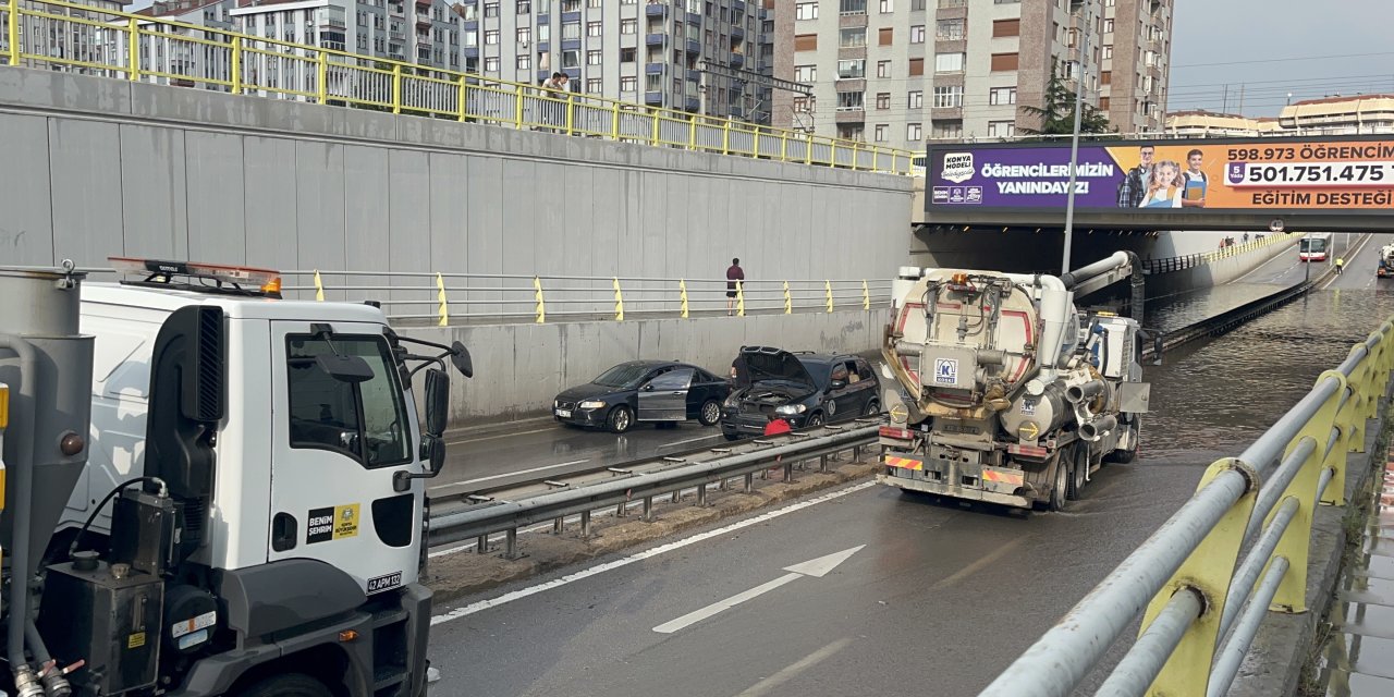 Konya'da etkili olan yağışlı sistem şehrin altyapısını vurdu. Şehre yeni çözüm lazım