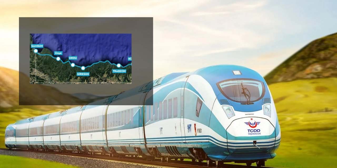 Türkiye uçtan uca demir ağlarla örülüyor: YHT ile Karadeniz Akdeniz'e bağlanıyor