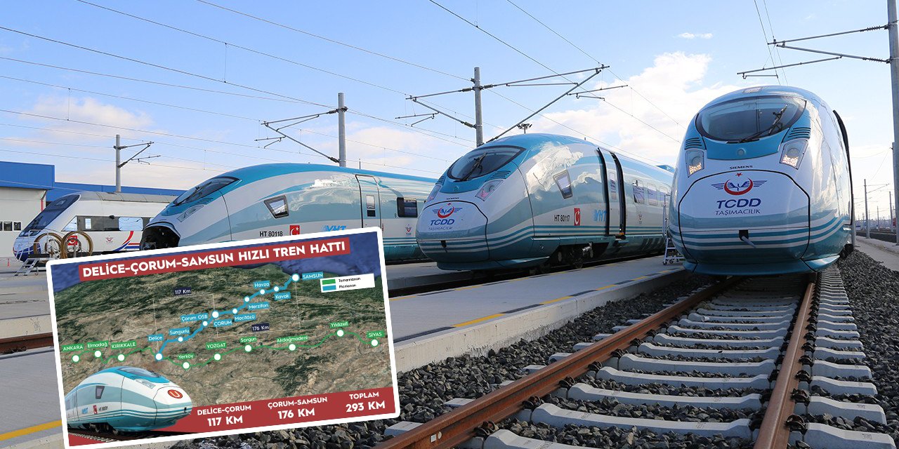 Konya hızlı tren hattı ile Karadeniz ve Akdeniz'i kavuşturacak. Köprü şehir oldu