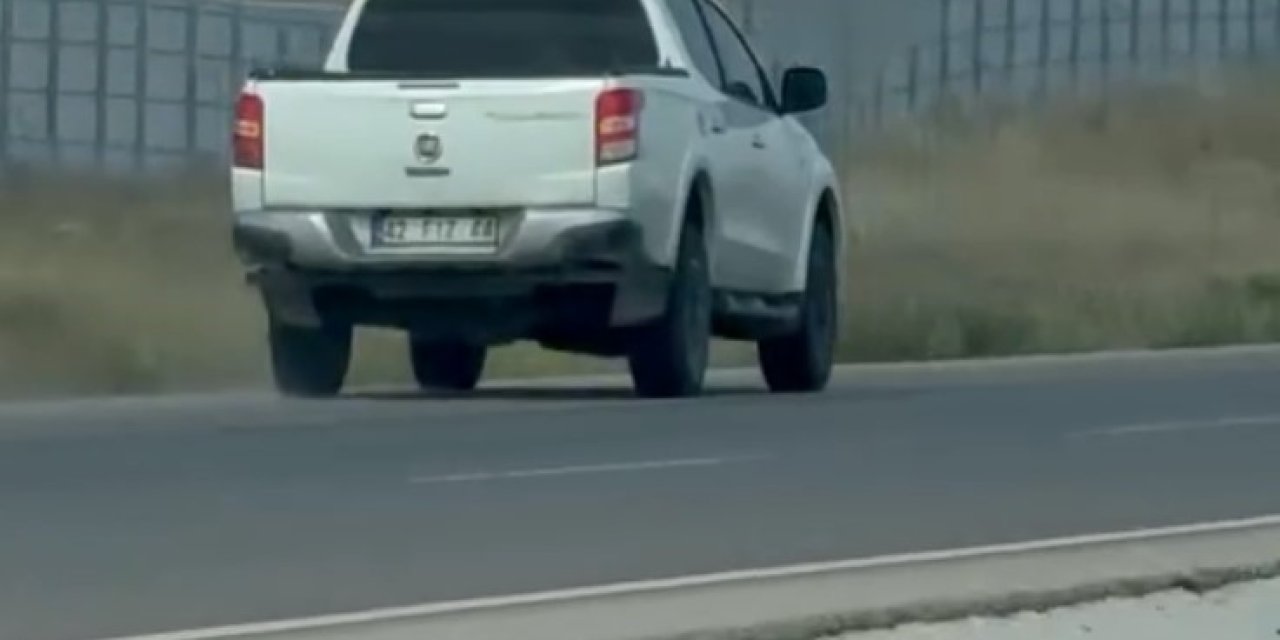 Konya-Aksaray yolunda akıl almaz olay: Kilometrelerce ters yolda seyretti