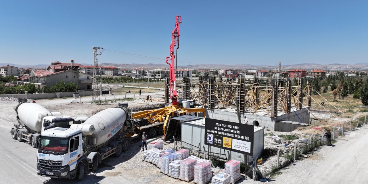 Konya'nın susuzluk problemine büyük çözüm Alakova'dan geldi! Kuyulardan toplanan su buradan şehre verilecek