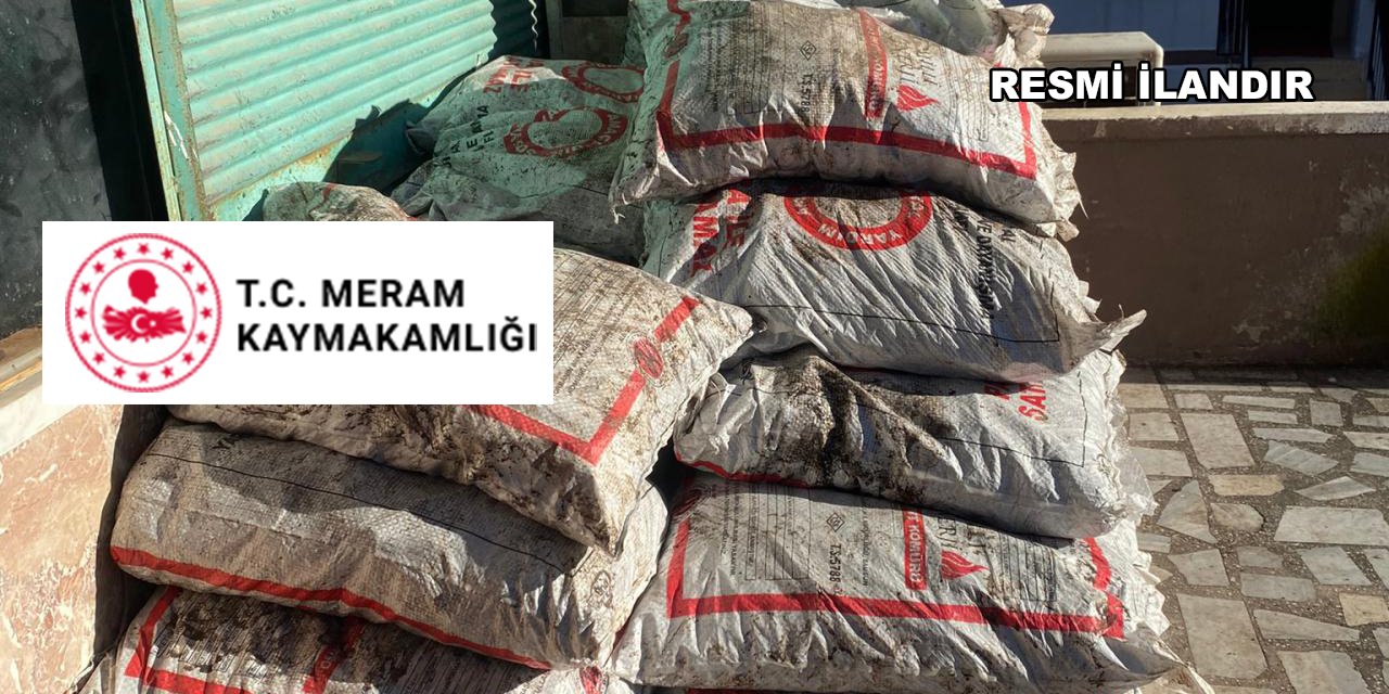Meram Sosyal Yardımlaşma ve Dayanışma Vakfı Kömür Dağıtım hizmeti alacak
