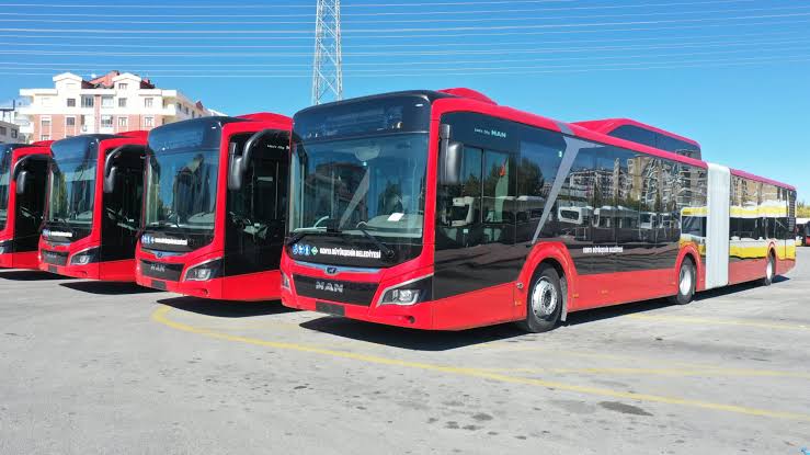 Konya’da 3 otobüs hattında geçici güzergâh değişikliği