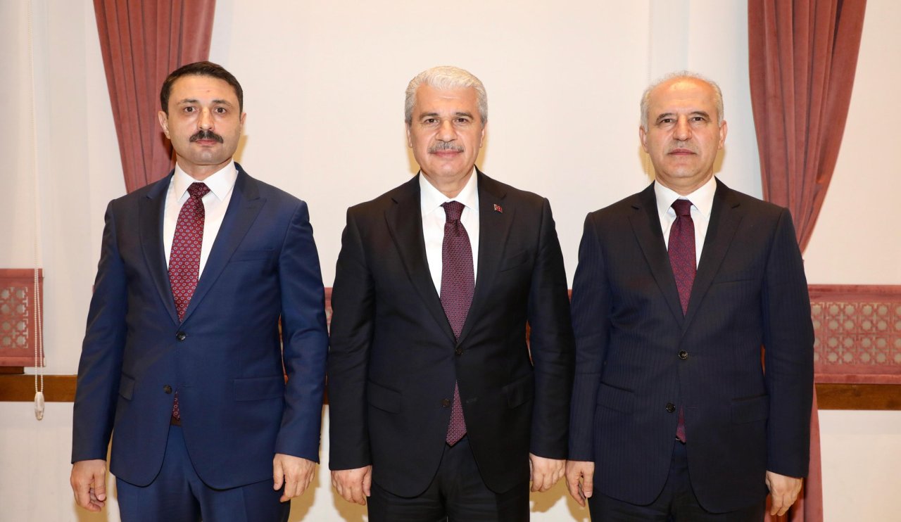 Konya Valisi Akın'dan Konya Adliyesine hayırlı olsun ziyareti