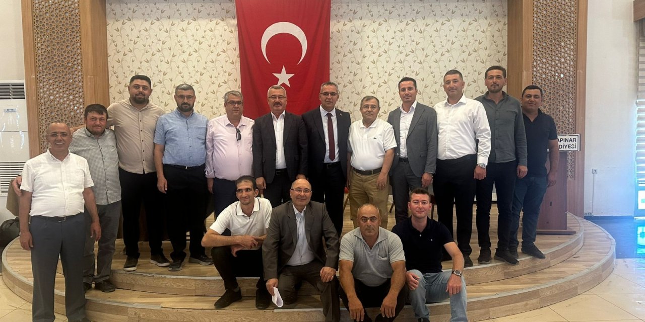 Karapınar'da Genel Kurul heyecanı yaşandı. Yılmaz güven tazeledi