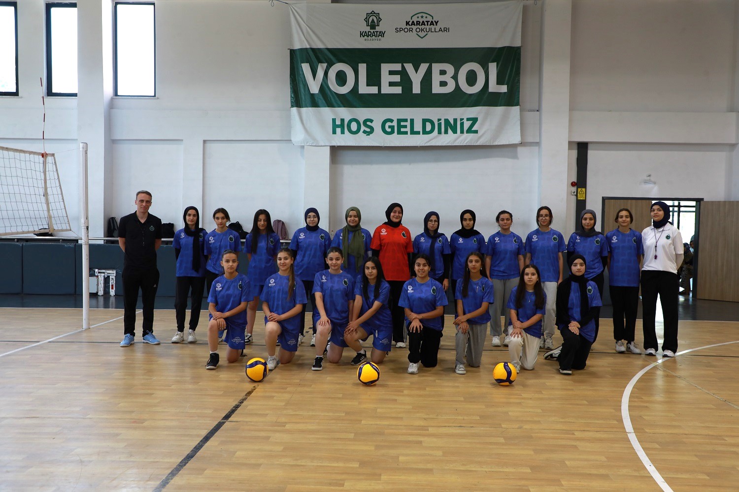 Karatay Yaz Spor Okulları başladı. Binlerce çocuk sporla buluşuyor