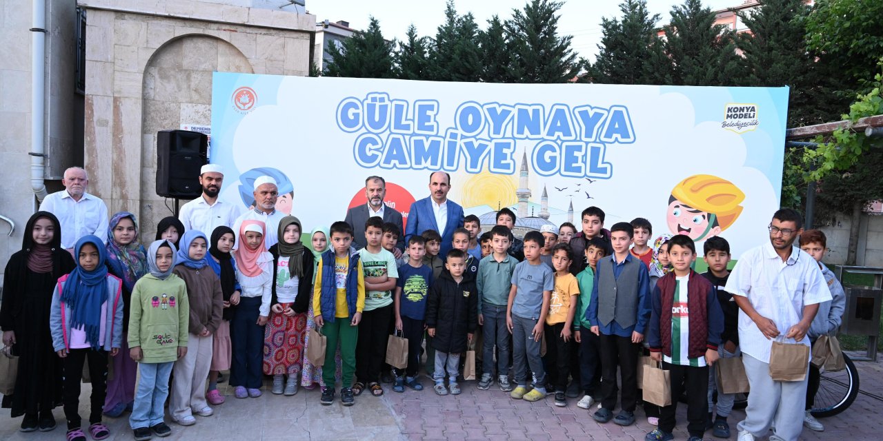 Konya’da camiler çocuklarla şenleniyor. 40 günlük manevi yolculuk başladı