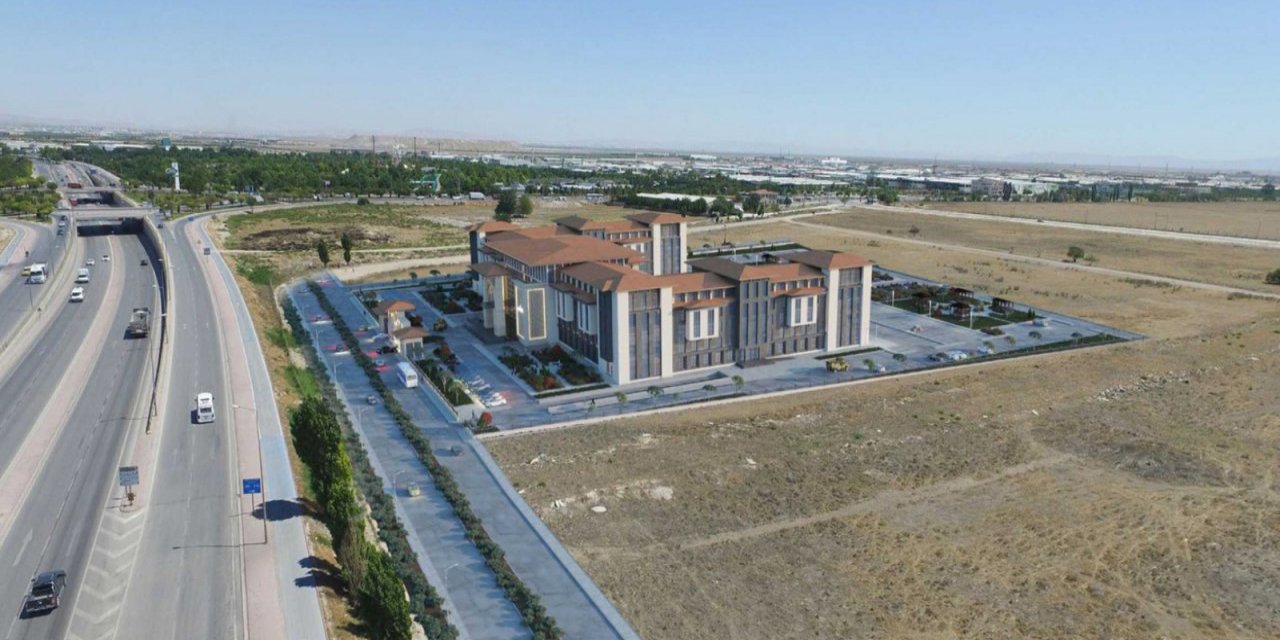 Konya'ya değer katacak yeni bina yükseliyor. Emniyet Müdürlüğü taşınacak