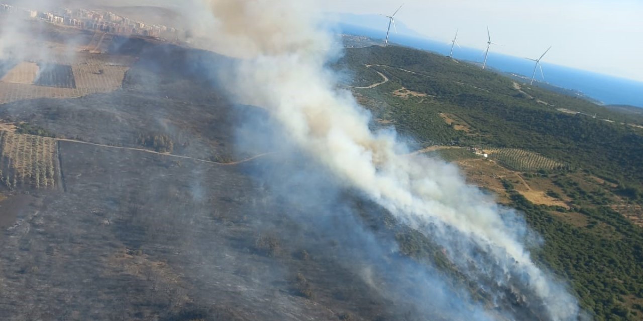 İzmir Çeşme'deki orman yangılarında son durum ne?