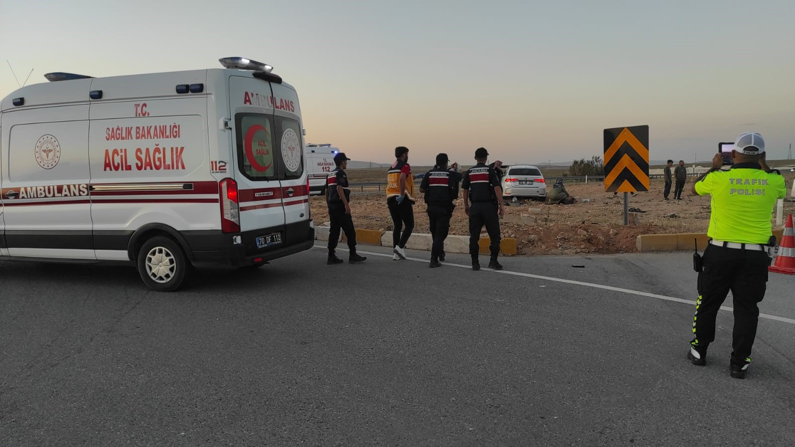 Ereğli yolunda feci kaza: 5 kişi yaralandı