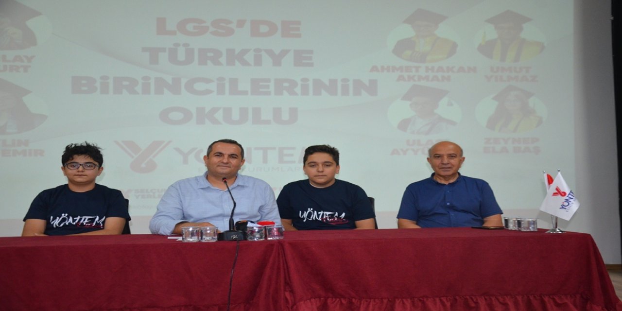 Yöntem’den LGS’de iki Türkiye birincisi
