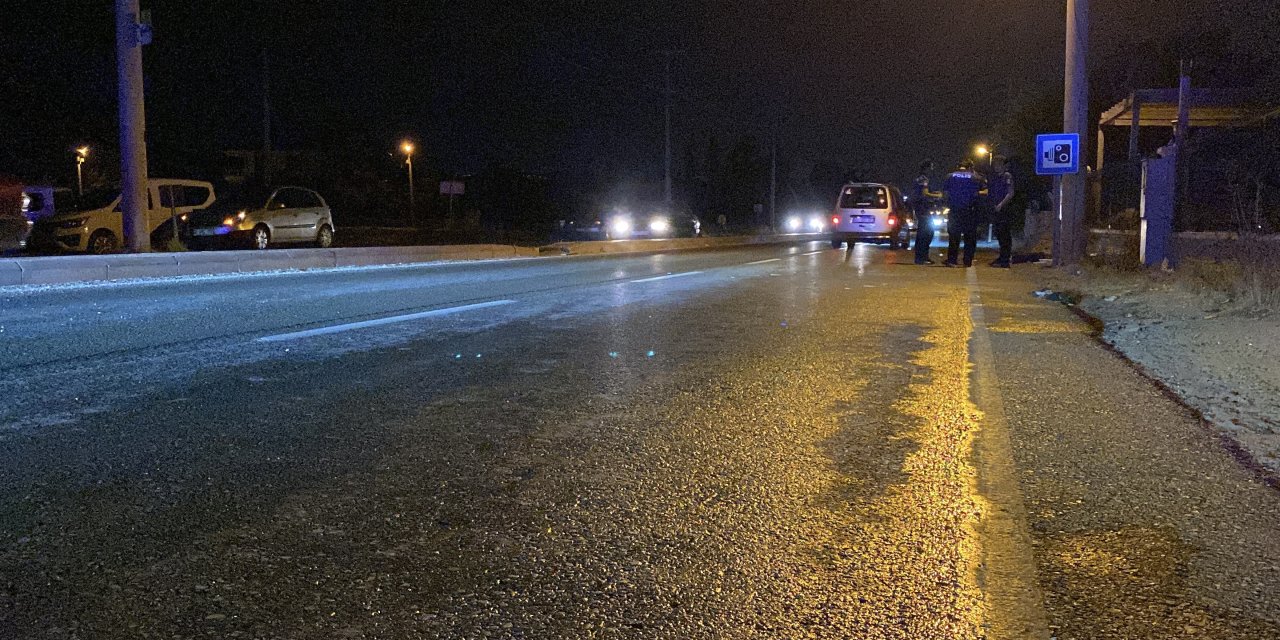Konya'da yine aynı yer yine kaza. Bir kişi ağır yaralandı