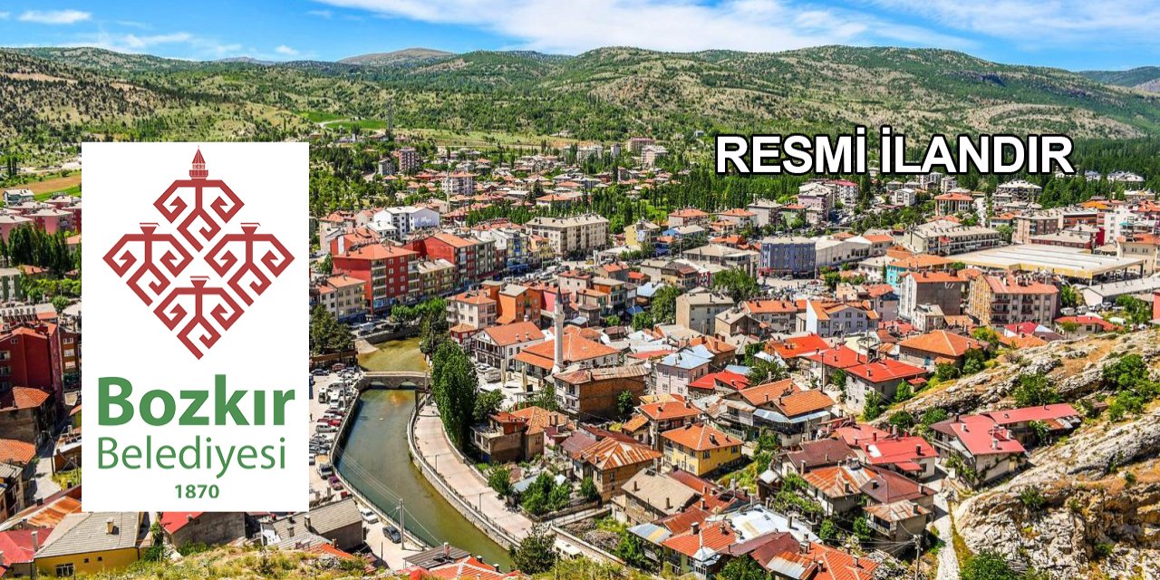 Bozkır ilçesinde işyerleri kiraya verilecek
