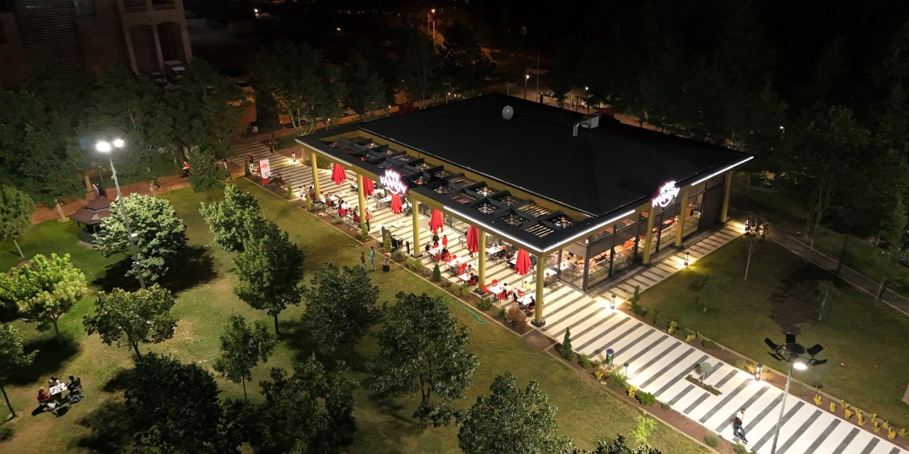 Konya'nın meşhur parkına kafe geliyor. Serinletici lezzetler var