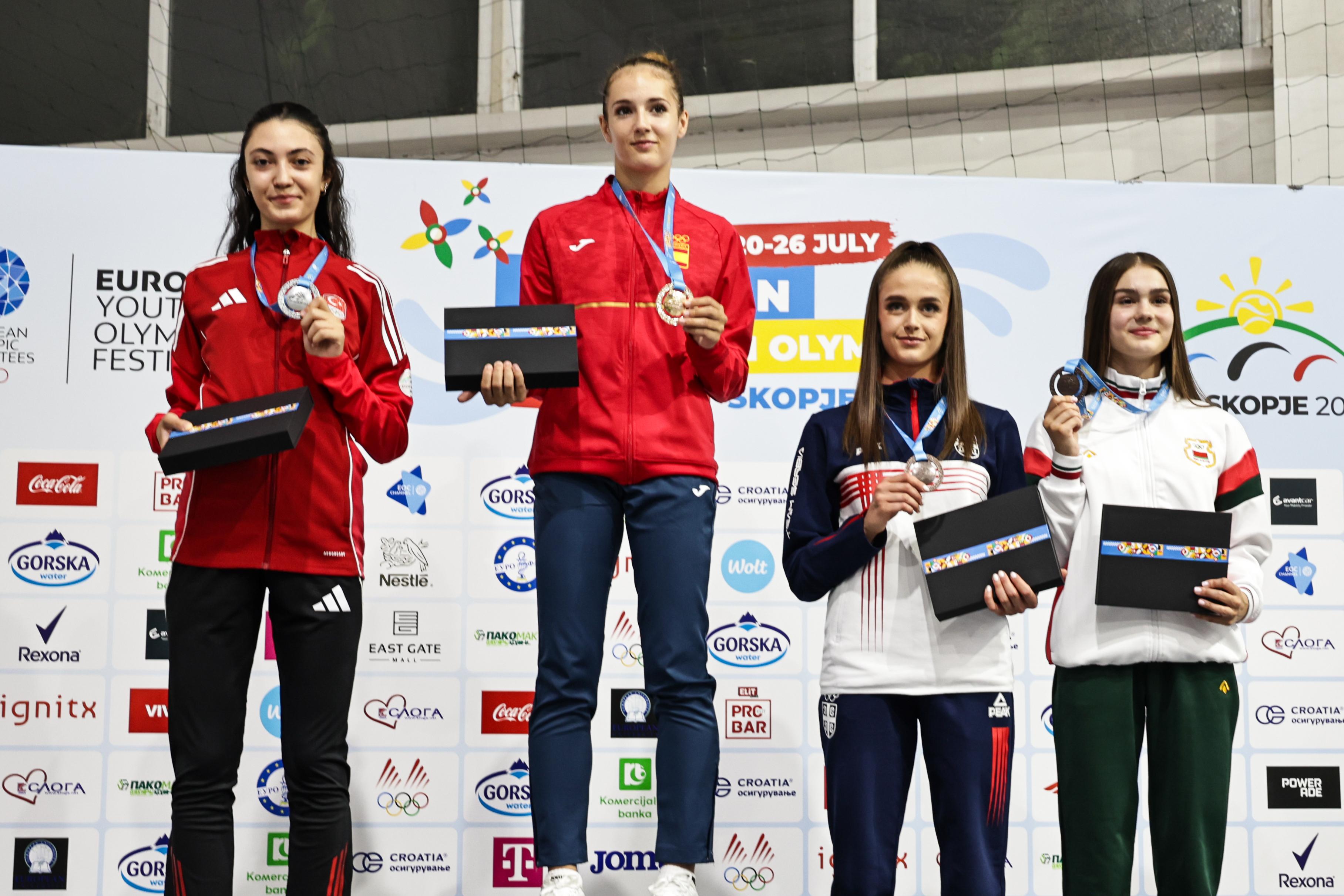Zeynep Duru Kokoç’tan Avrupa’da gümüş madalya