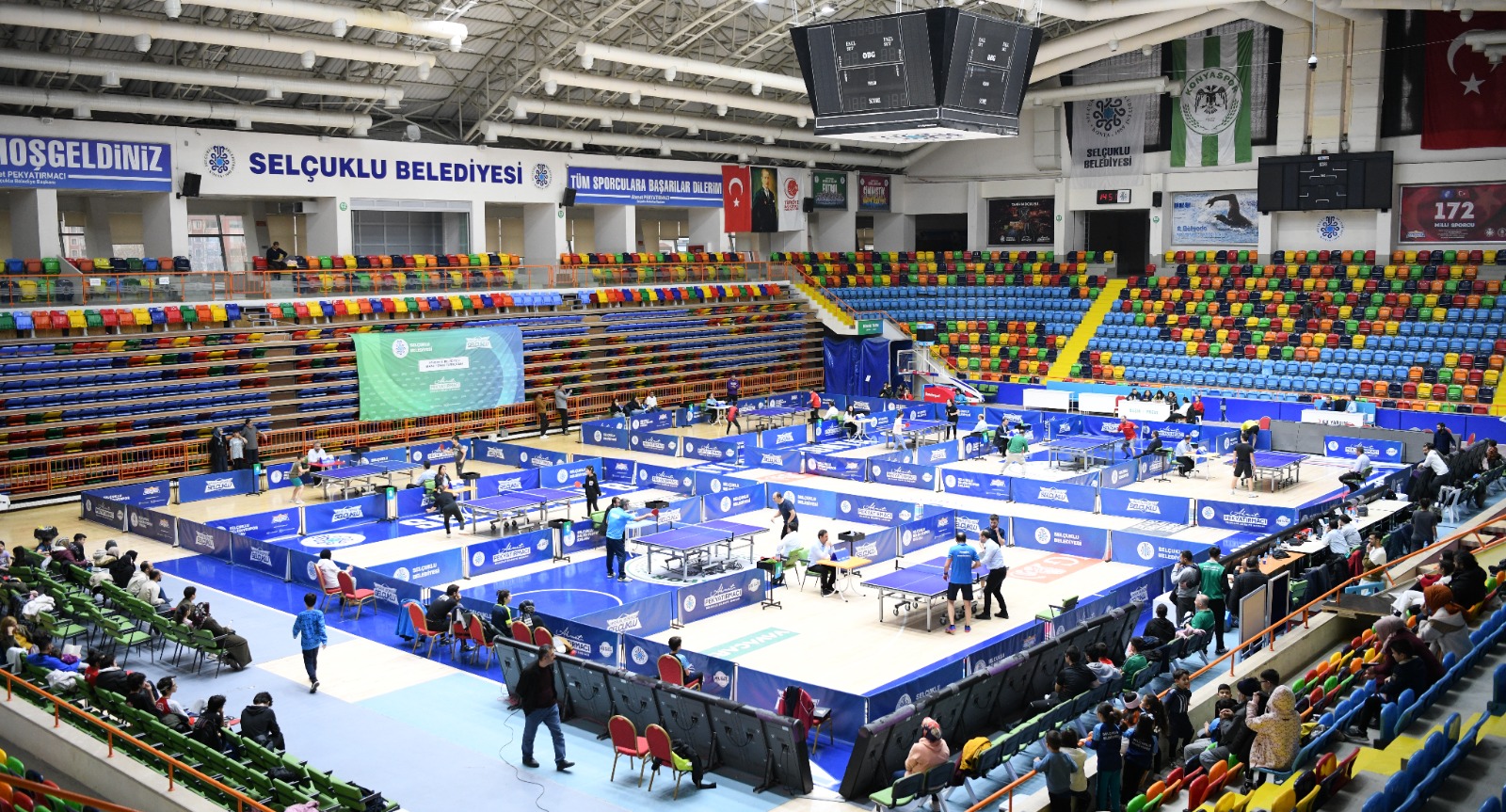 Selçuklu’da spor şöleni başlıyor. Her yaştan sporcu turnuvalarda buluşacak