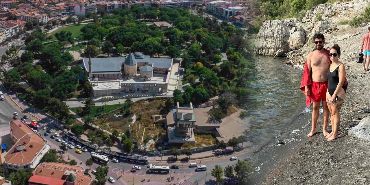 Konya'da sıcaklıklar 41,5 dereceyi gördü. İmdada devre kesici bulutlar yetişti