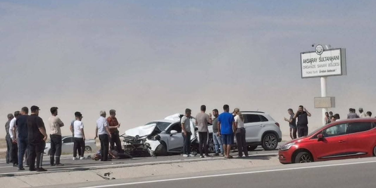 Konya'da zincirleme trafik kazası: 11 kişi yaralandı