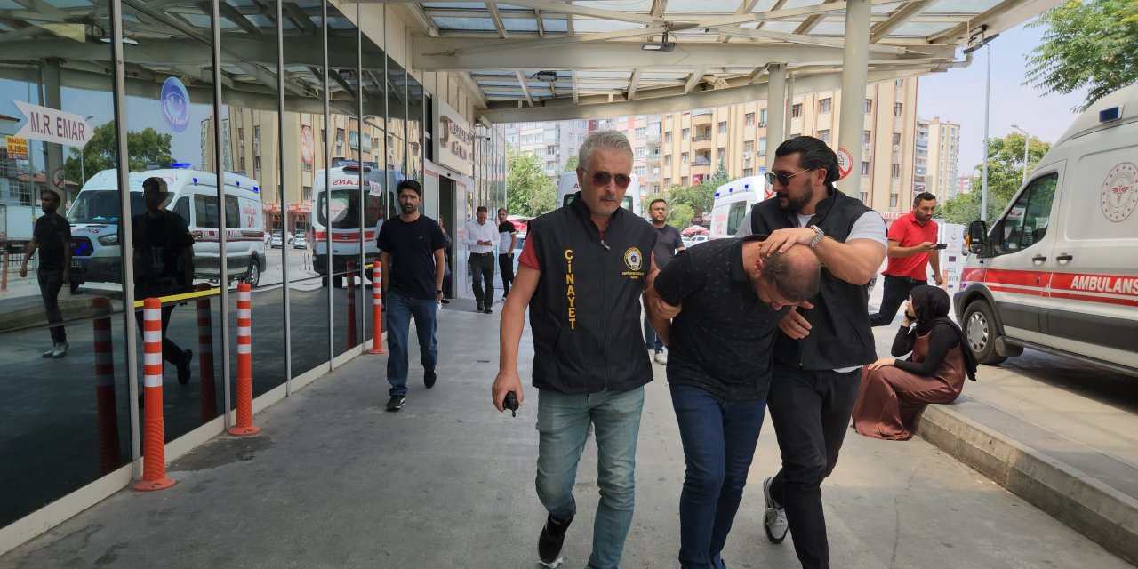 Konya'da alkollü şahıs bekçilere ateş etti, temizlik görevlisini vurdu