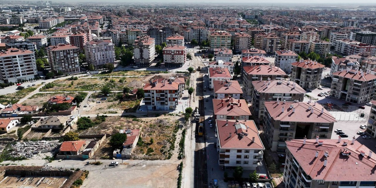 Konya'da binlerce aracın kullandığı yol yenileniyor. Konforlu hale gelecek